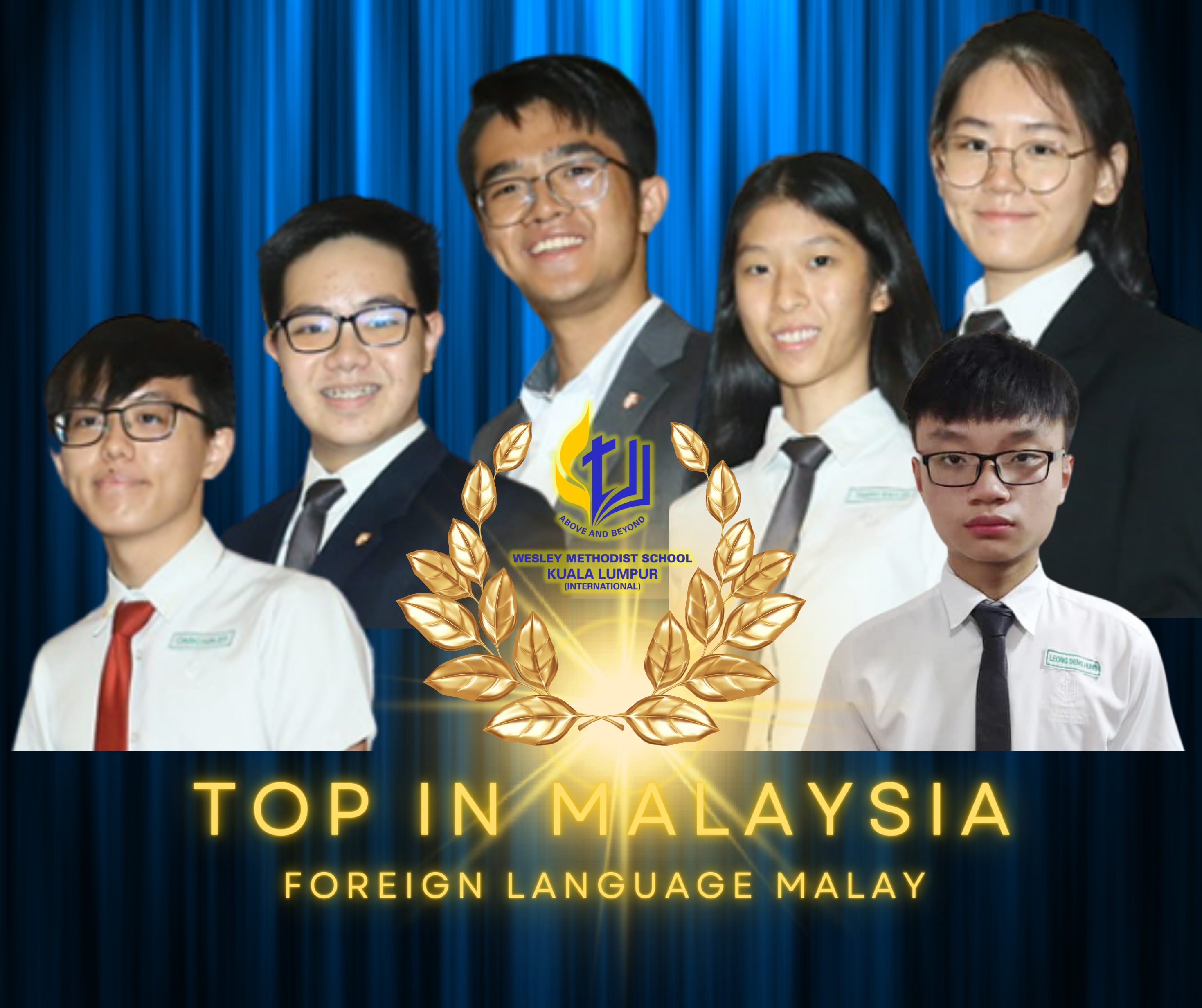 * Outstanding Cambridge Learners in Malaysia (Top in Malaysia)